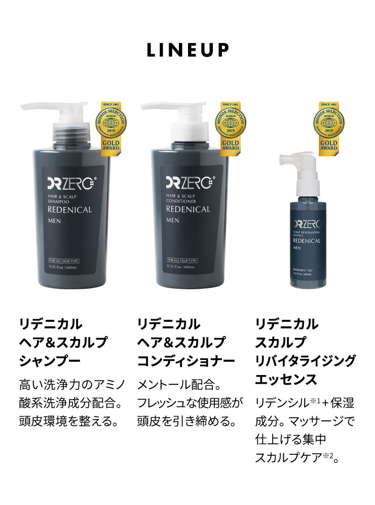 (ドクターゼロ)リデニカル・ヘア&スカルプシャンプー(男性用)400ml