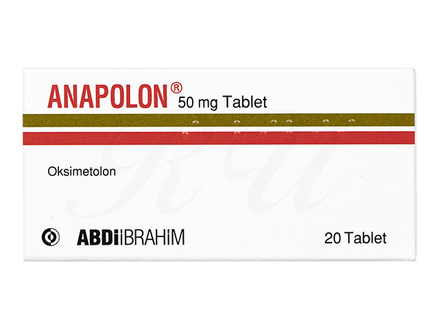 オキシメトロン の検索結果 アナポロン Anapolon 50mg Jisa