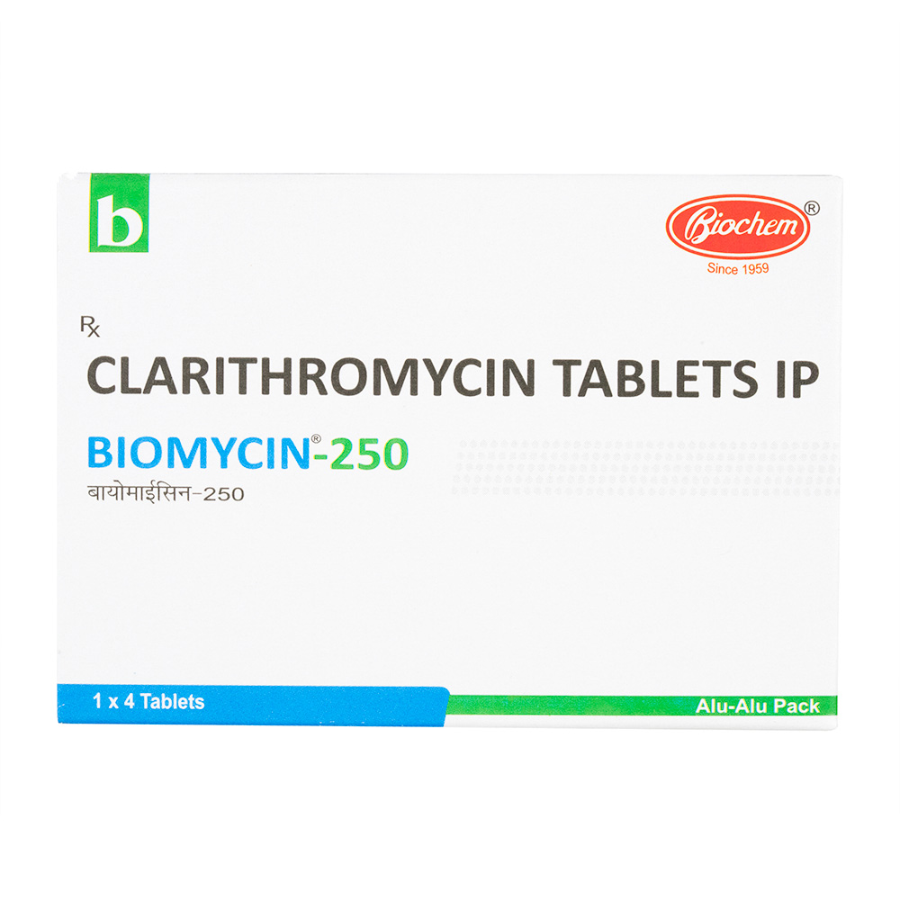 [クラリスジェネリック]バイオマイシン250mg,Biomycin250 の個人輸入代行ならJISA